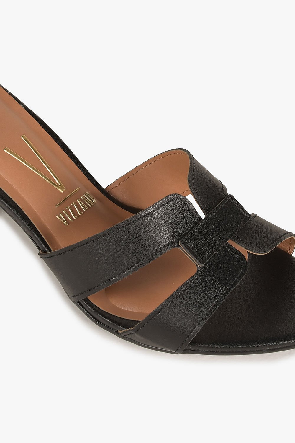 Sandália Feminina Salto Médio Vizzano Camille Preto 2