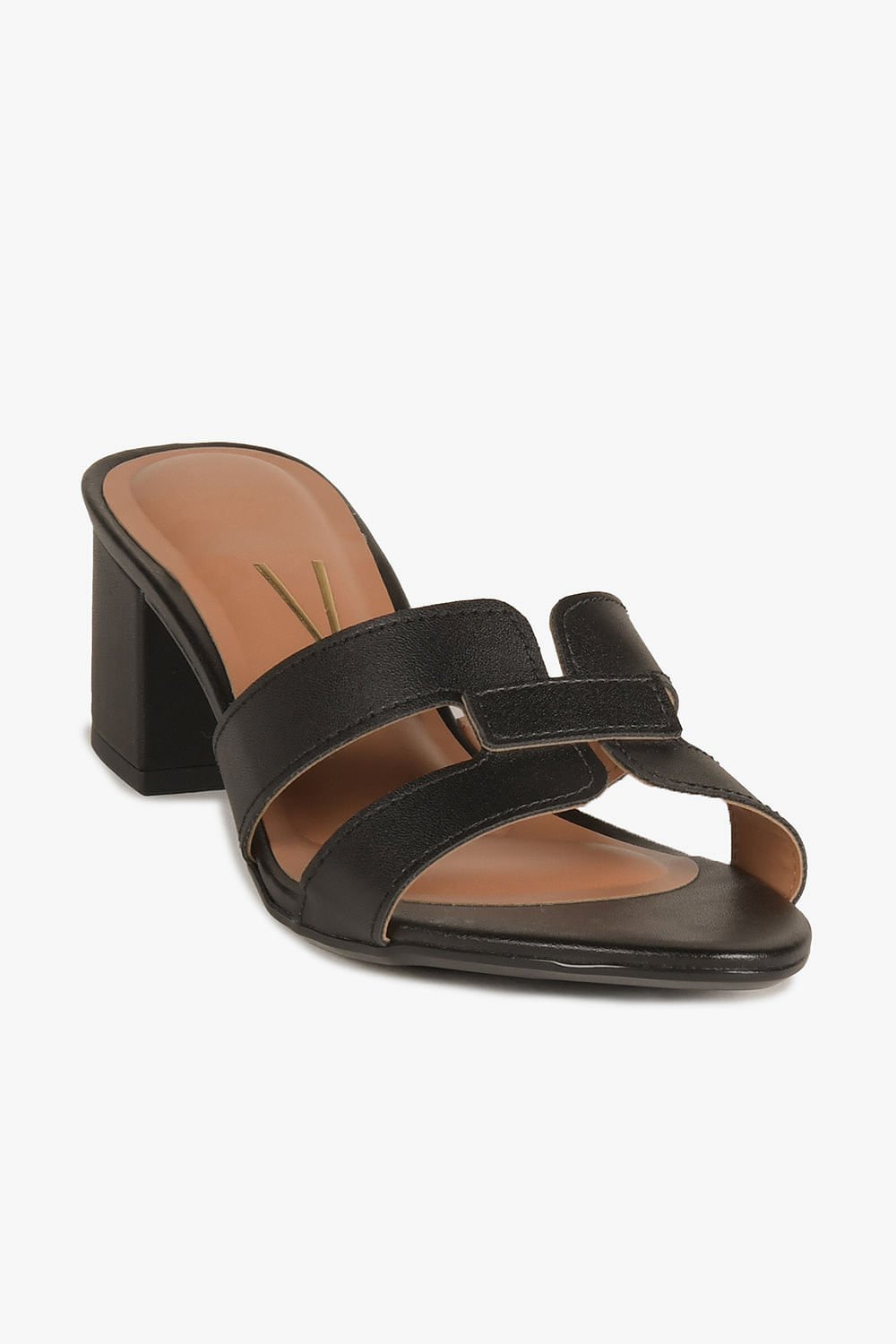 Sandália Feminina Salto Médio Vizzano Camille Preto 4