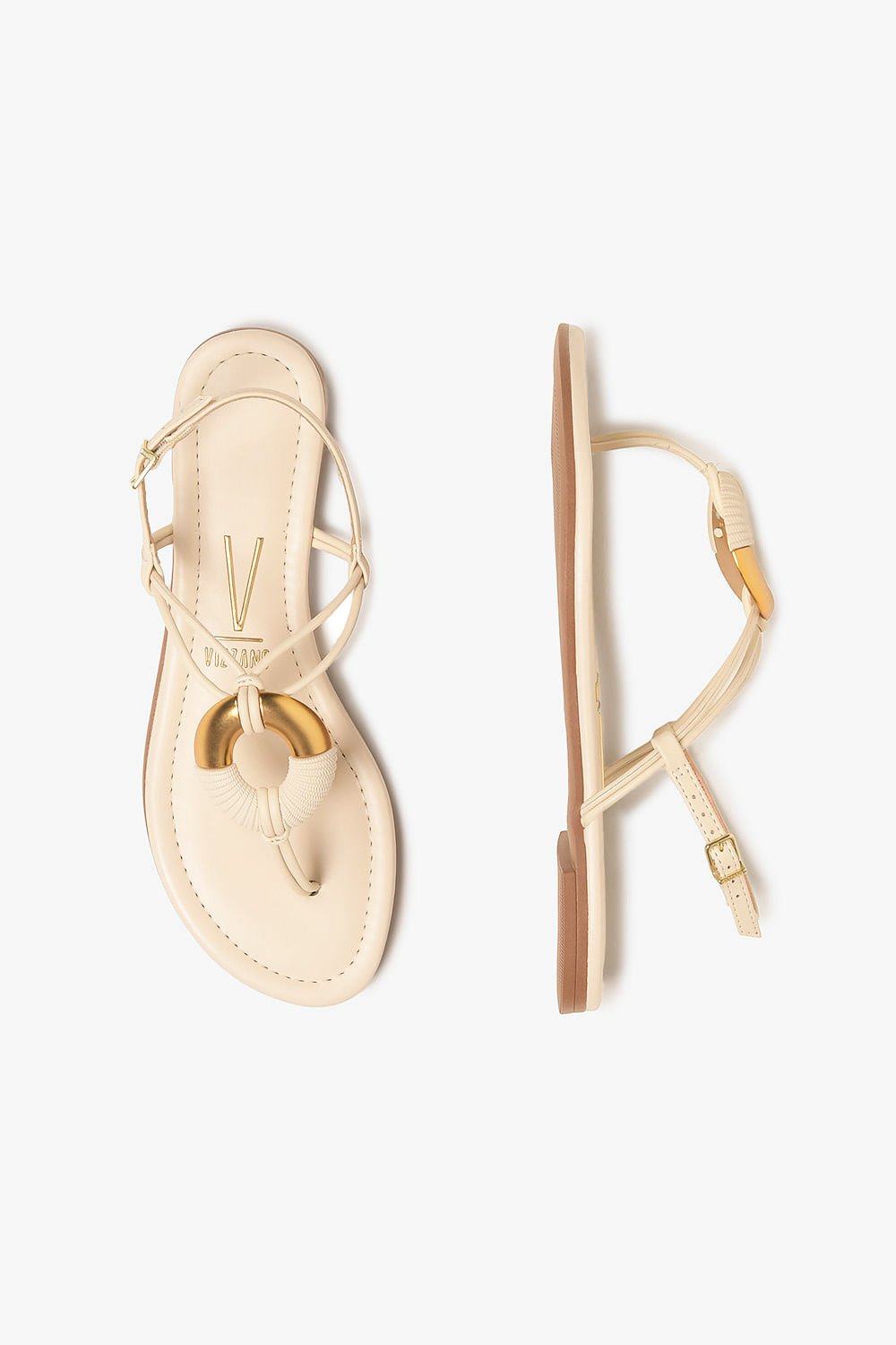 Rasteira Feminina Vizzano Elisabetta Off White 3