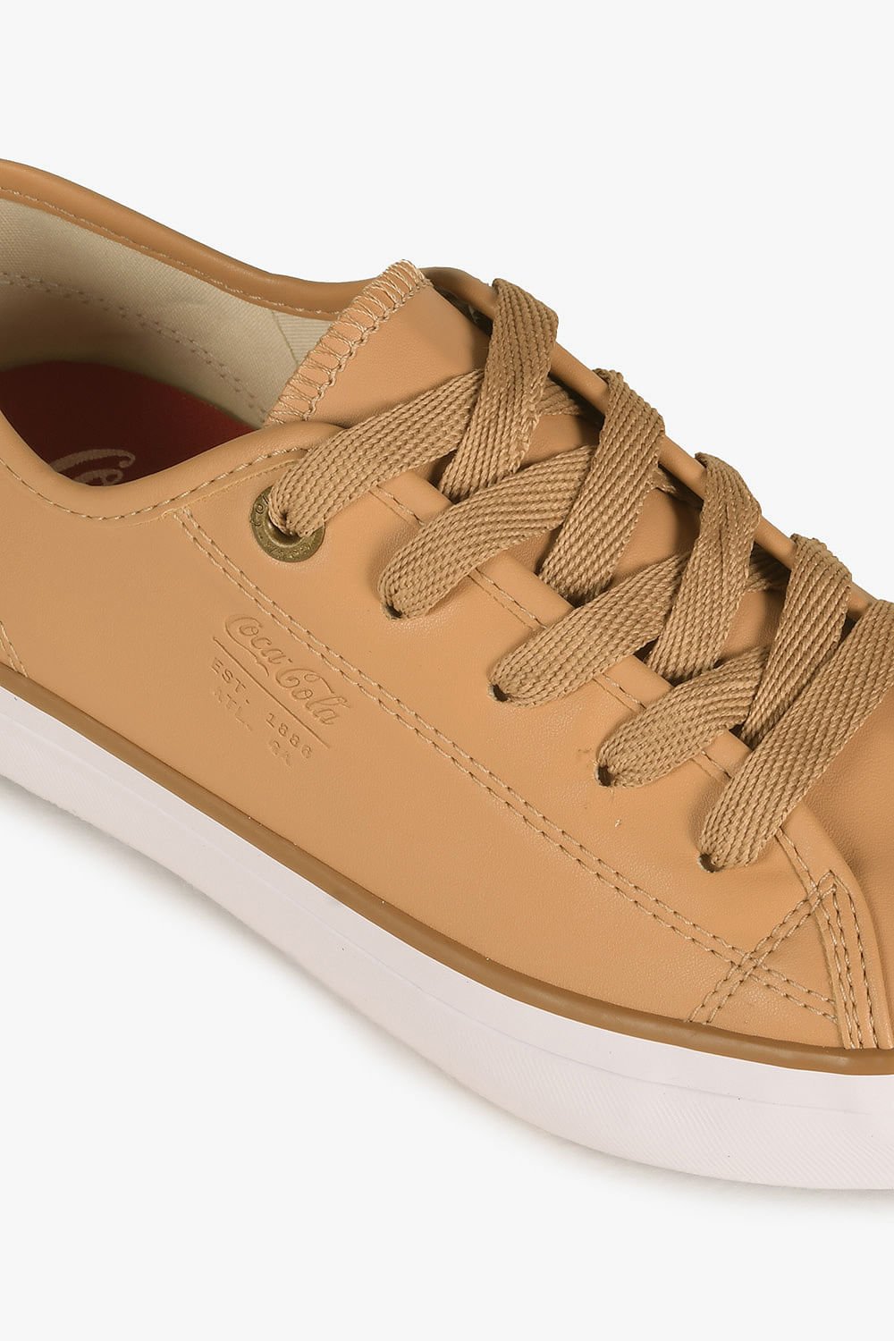 Tênis Coca Cola Stream Town Caramelo 2