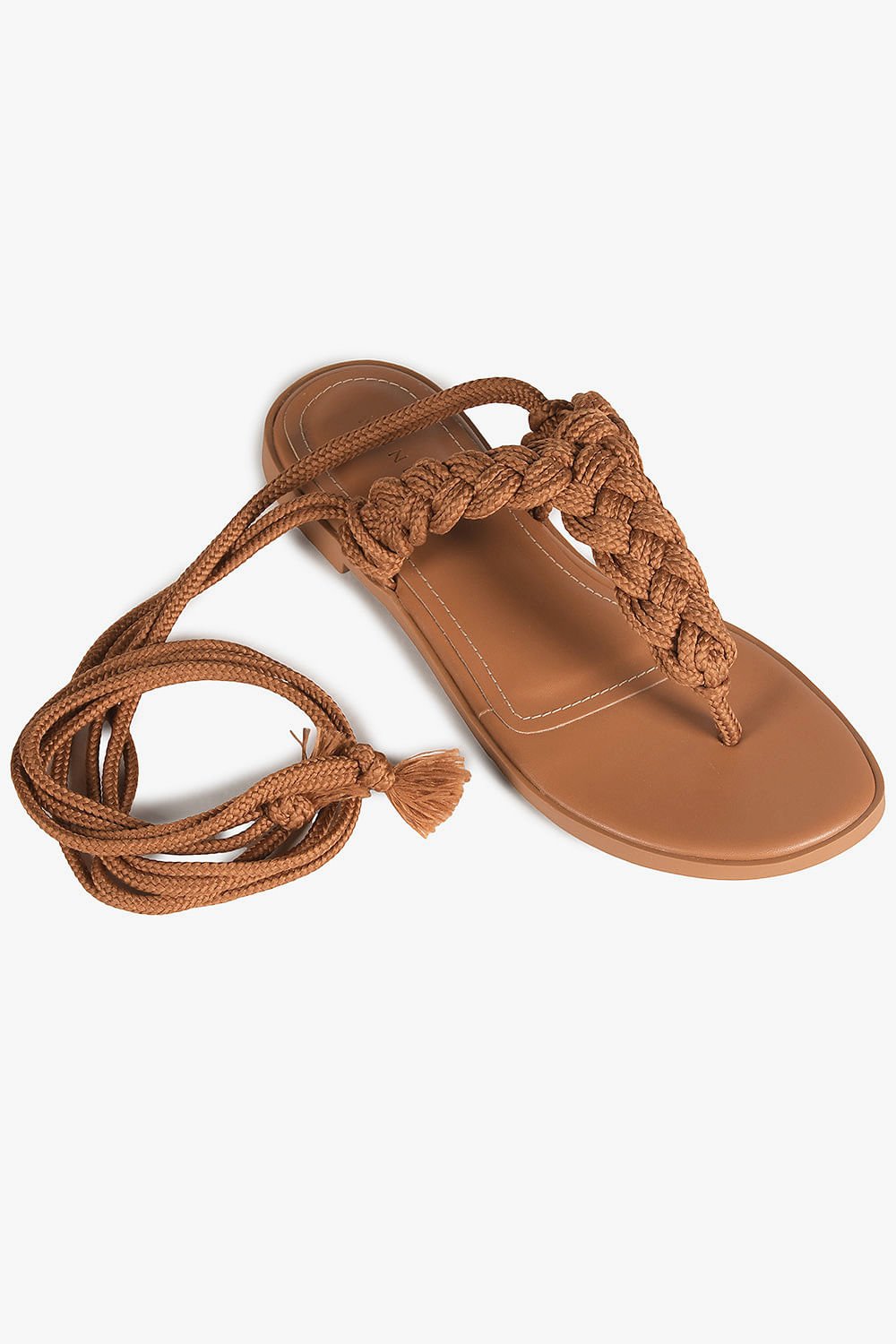 Rasteira Feminina Mundial Tayna Caramelo 4