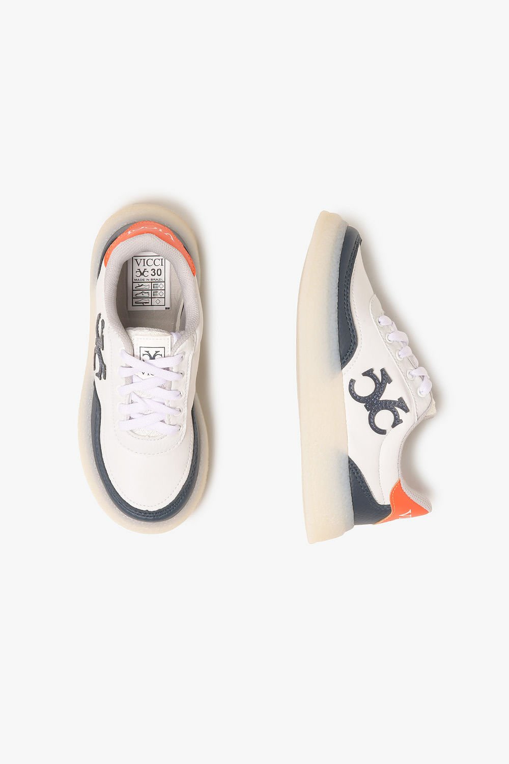 Tênis Infantil Masculino Vissi Benjamin Branco 3