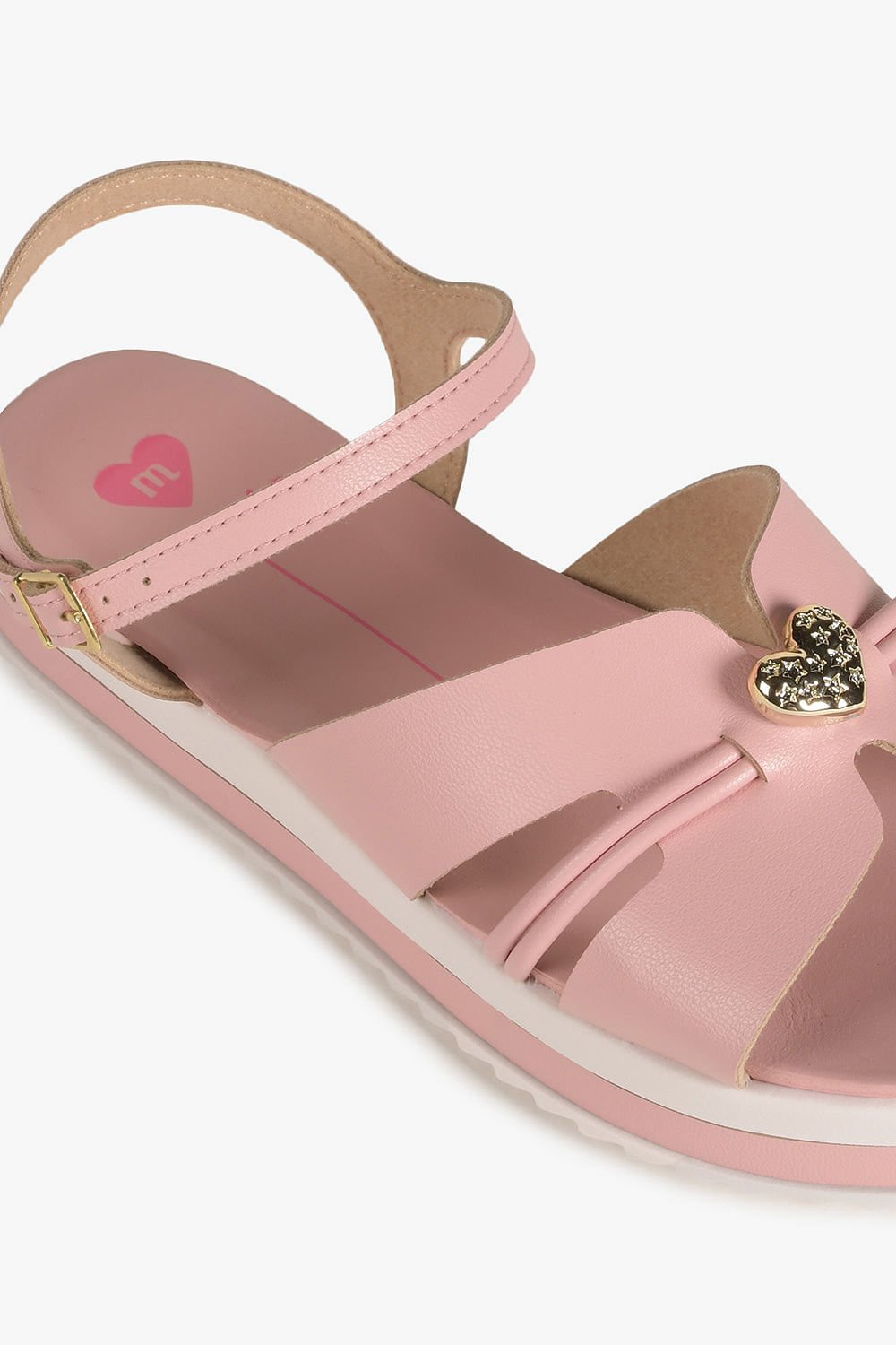 Sandália Infantil Flatform Molekinha Fatima Rosa 2