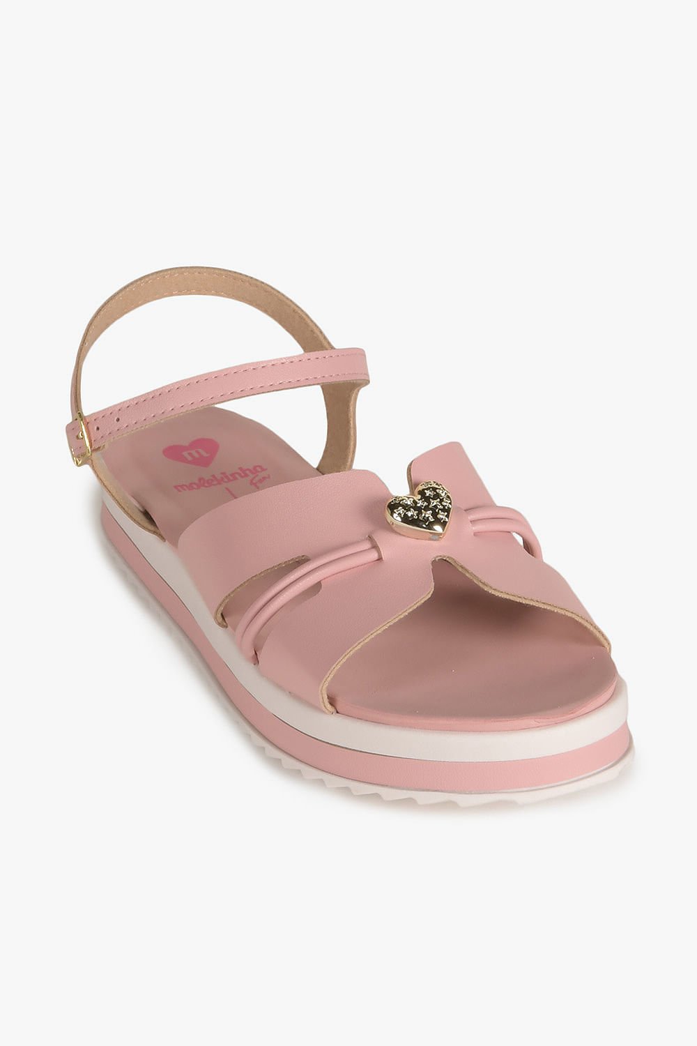 Sandália Infantil Flatform Molekinha Fatima Rosa 4