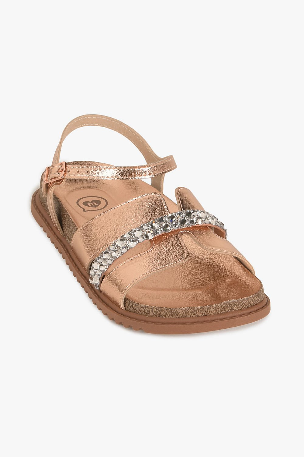 Sandália Infantil Molekinha Kiria Dourado 2