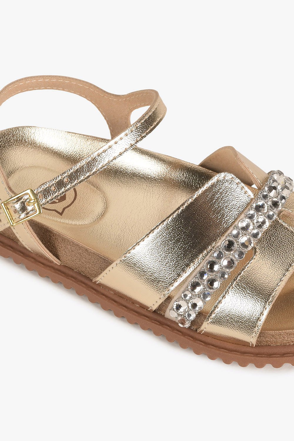 Sandália Infantil Molekinha Kiria Dourado 4