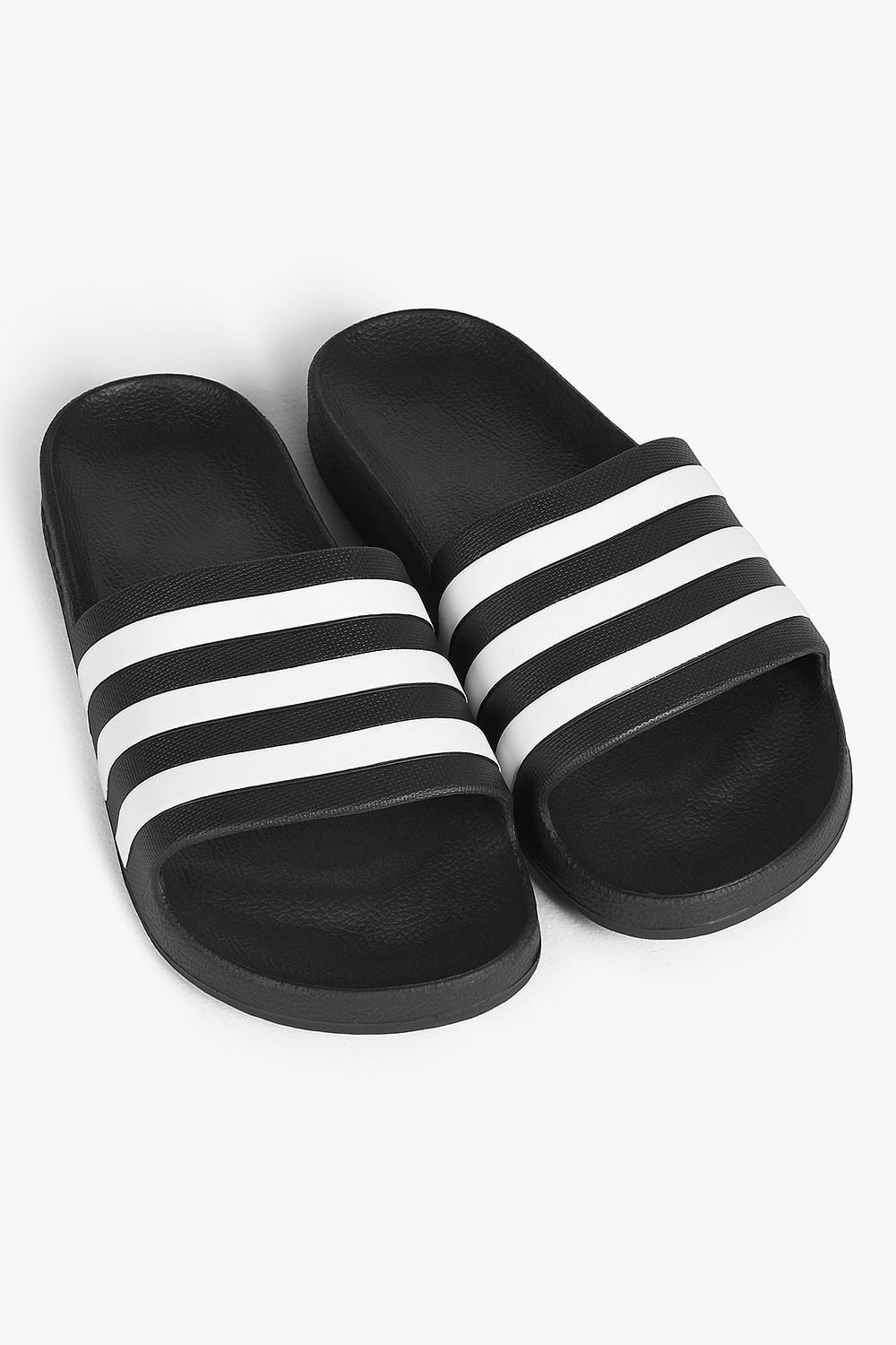 Chinelo Adidas Adilette Aqua Slide Preto/Branco 4