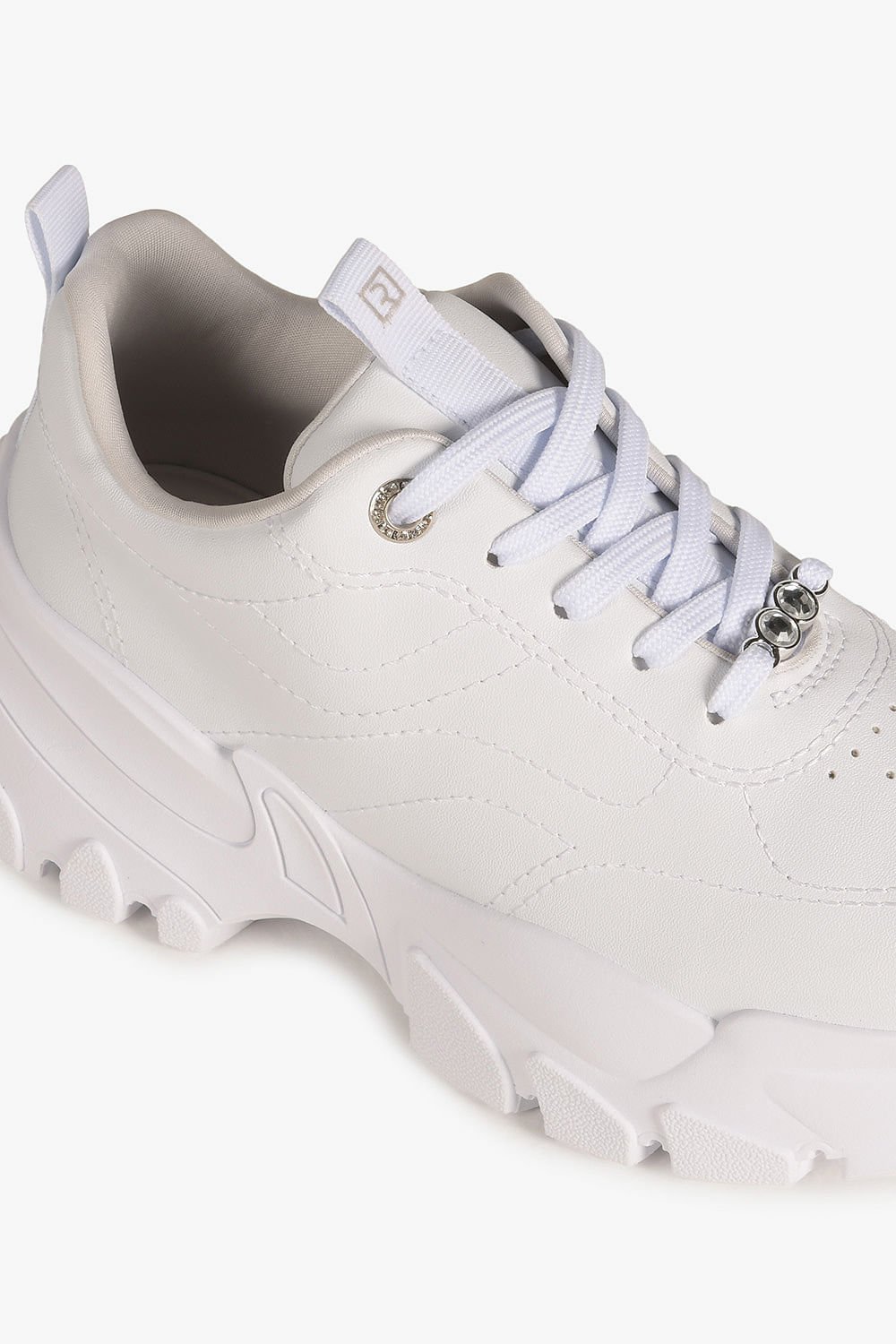 Tênis Feminino Plataforma Ramarim Mirele Branco 2