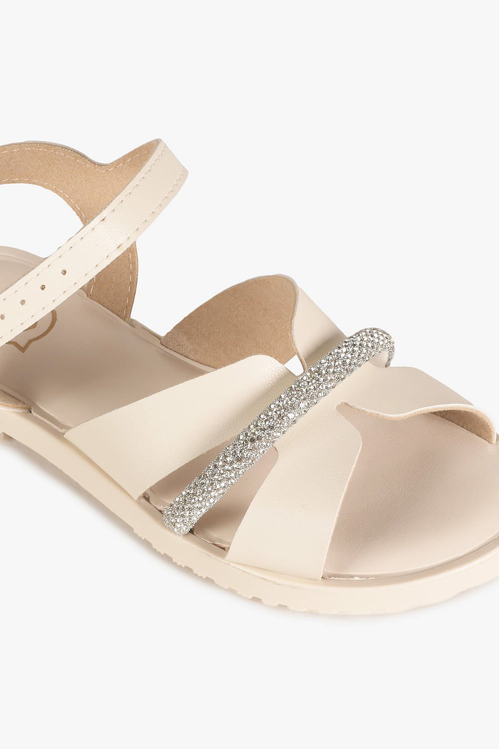 Sandália Infantil Molekinha Aliria Branco 2