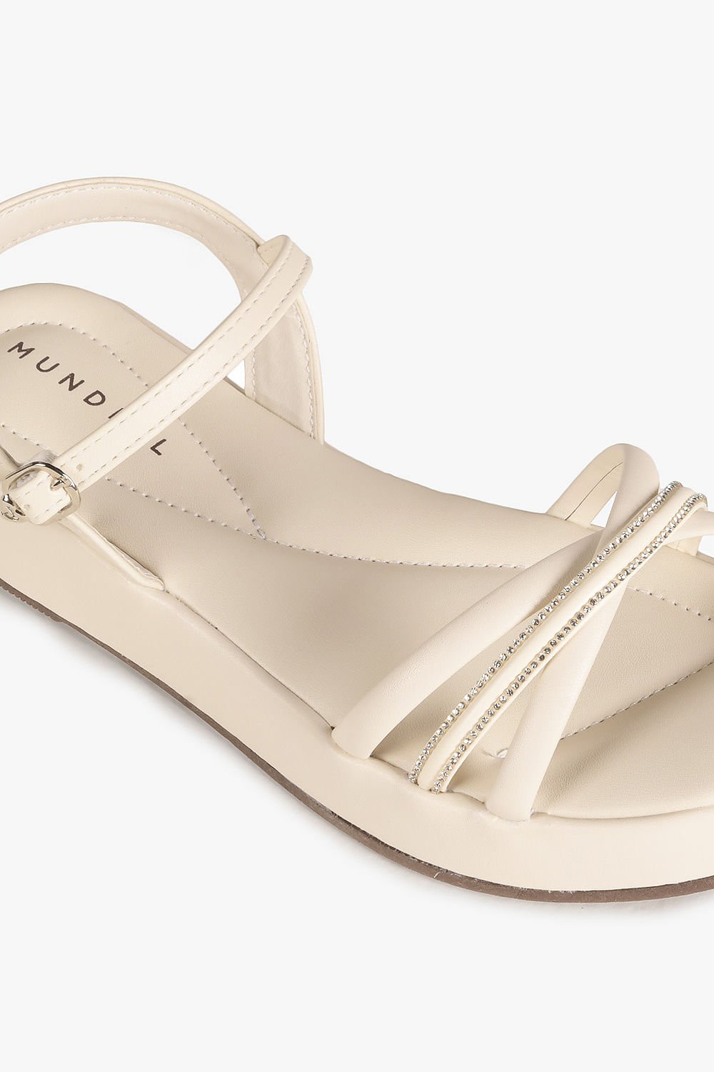 Sandália Infantil Mundial Bea Off White 2