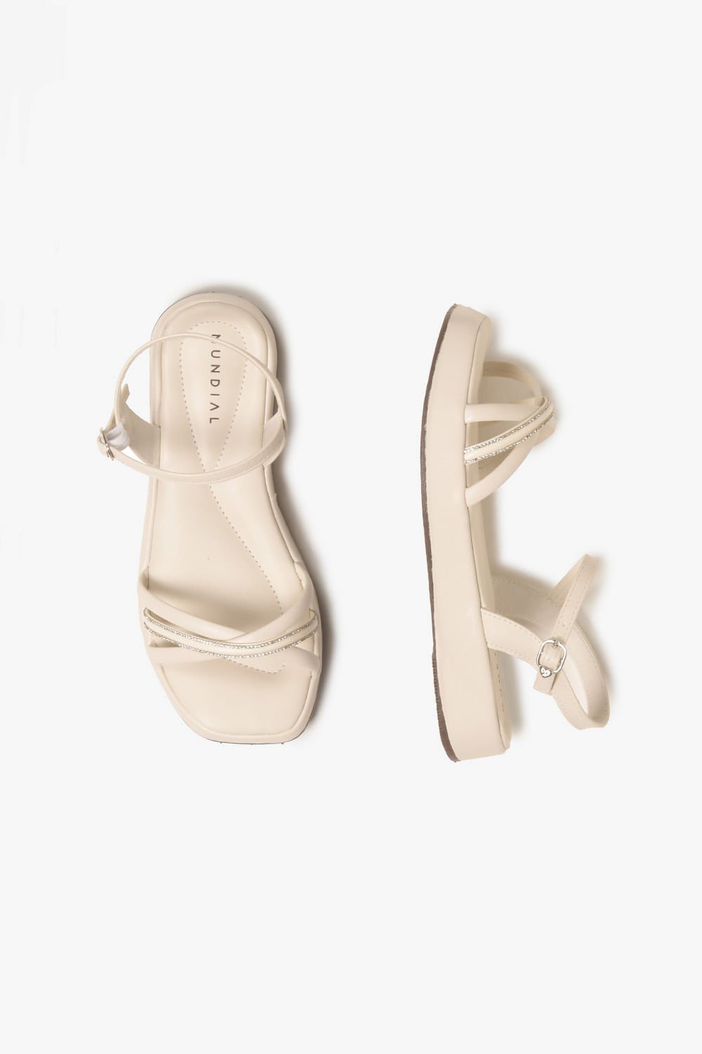 Sandália Infantil Mundial Bea Off White 3