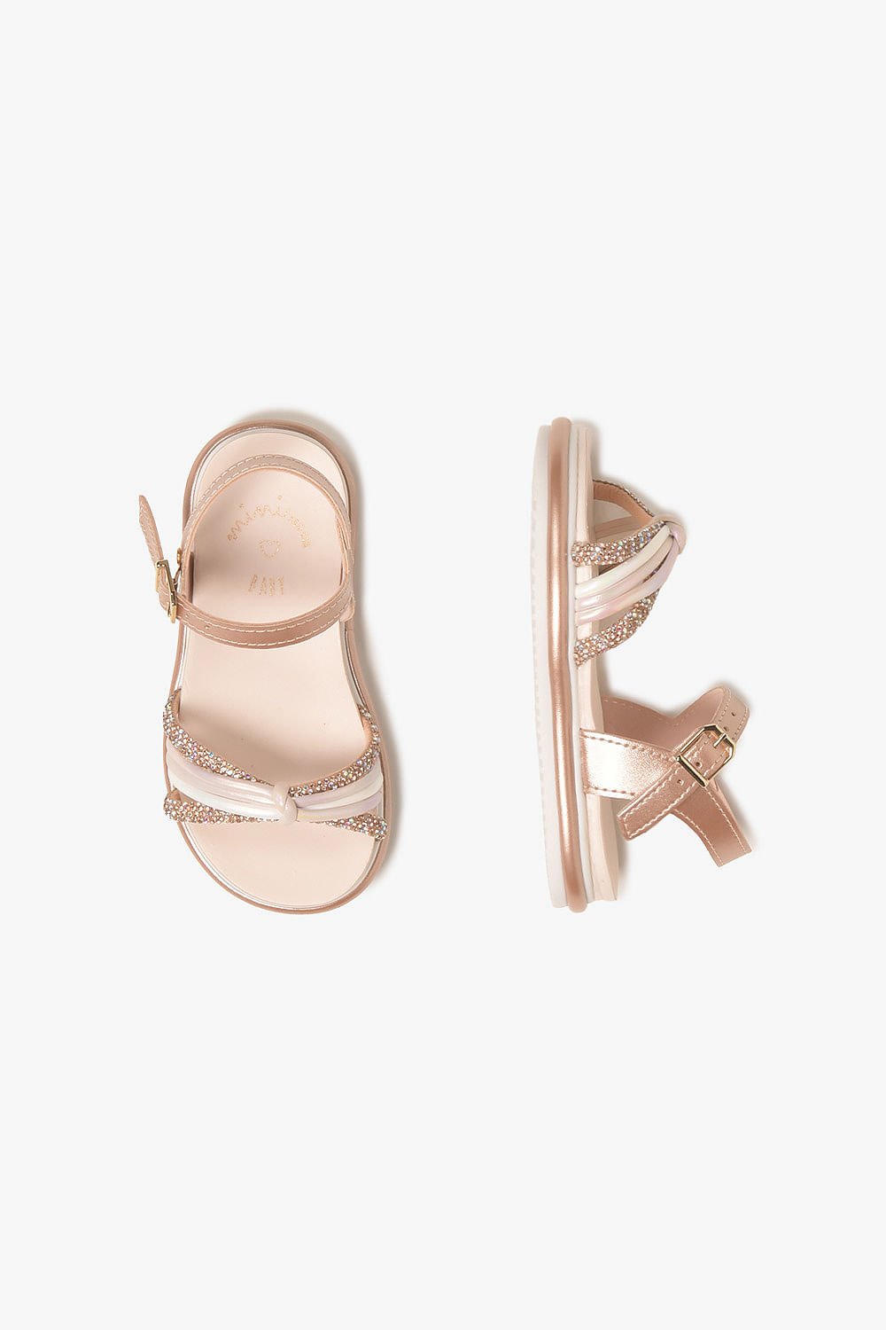 Sandália Baby Infantil Mundial Belie Bronze 3