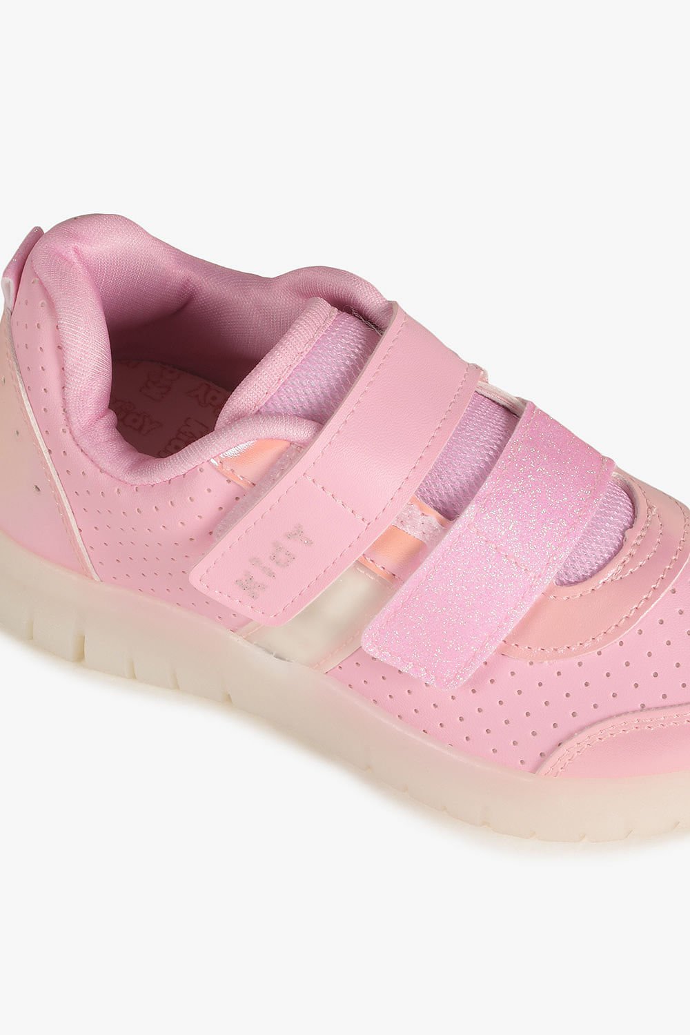 Tênis Infantil Kidy Led Cris Rosa 2