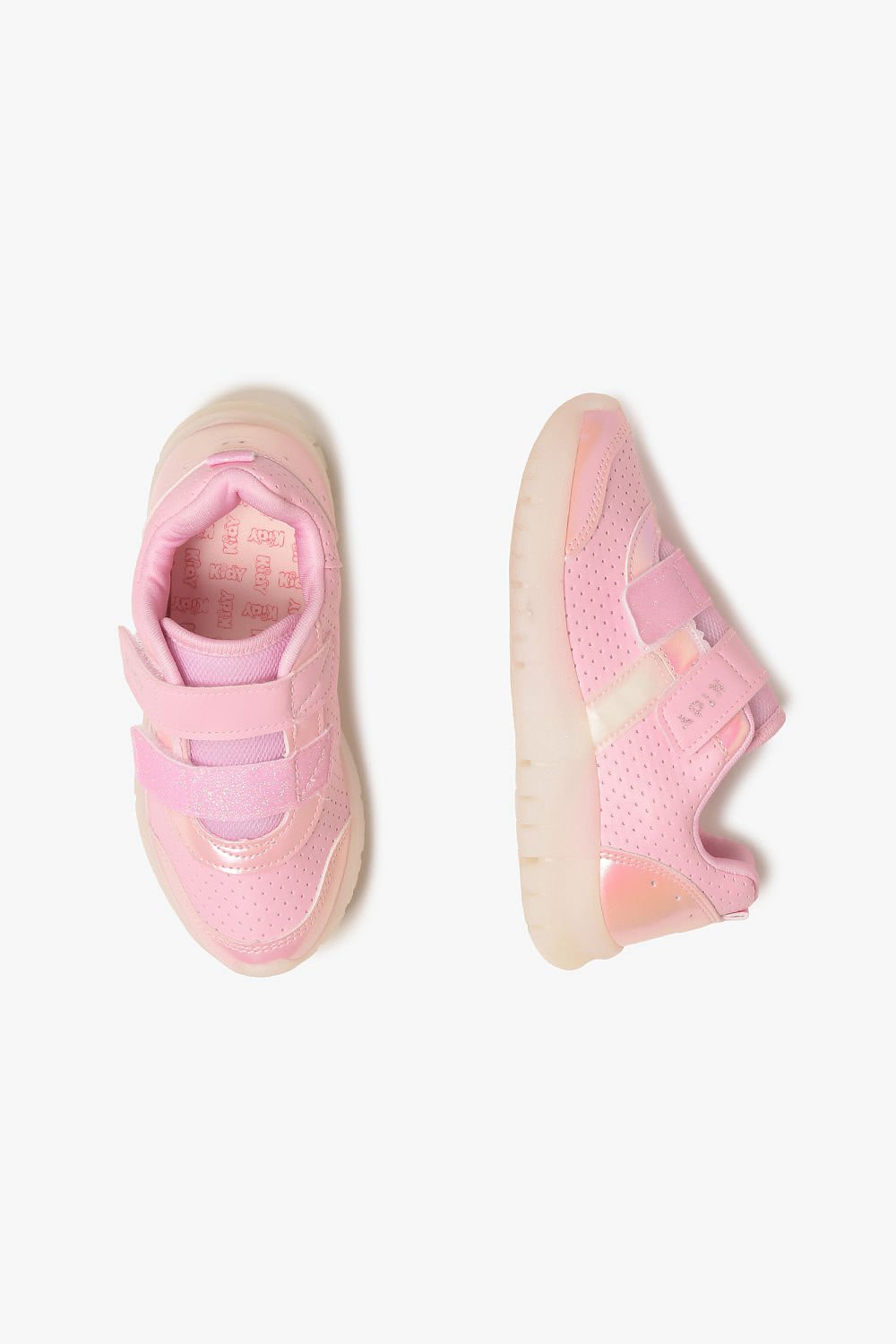 Tênis Infantil Kidy Led Cris Rosa 3