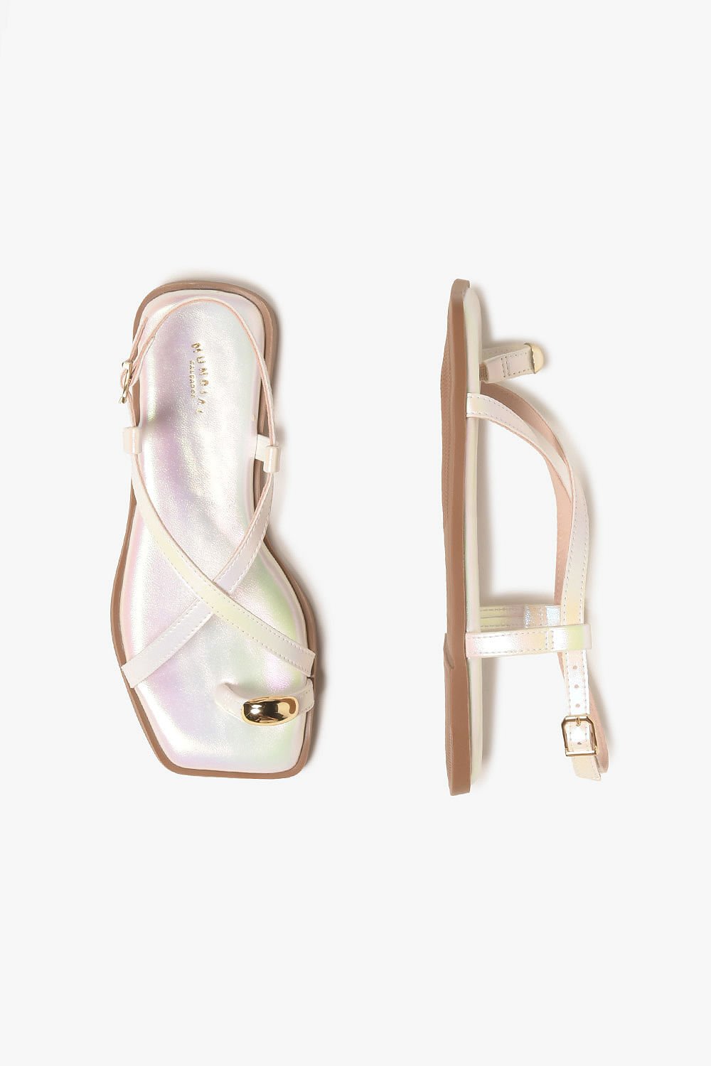 Rasteira Infantil Mundial Lari Branco 3