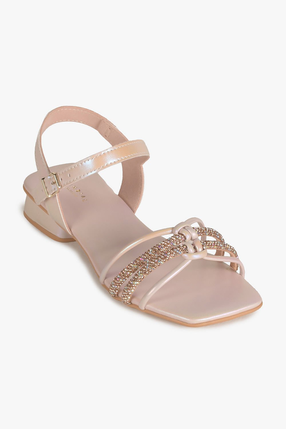 Sandália Infantil Salto Baixo Mundial Valentina Rosa 4