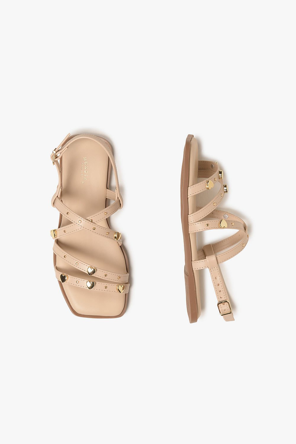 Rasteira Infantil Mundial Gridy Bege 3