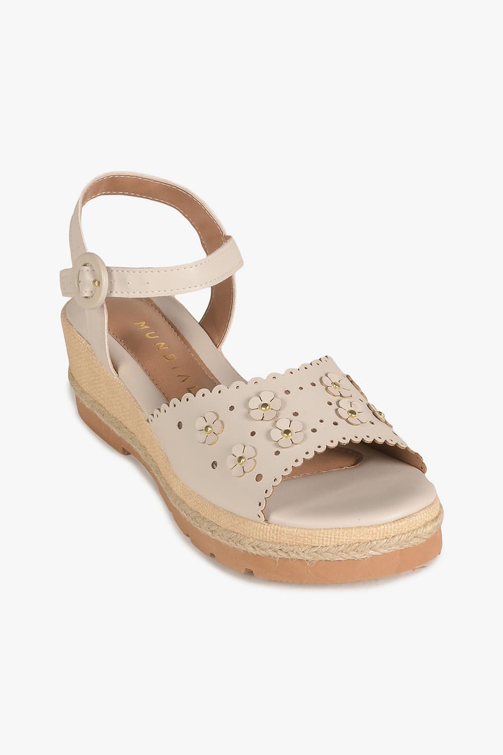 Sandália Infantil Anabela Menina Fashion Bia Off White 4