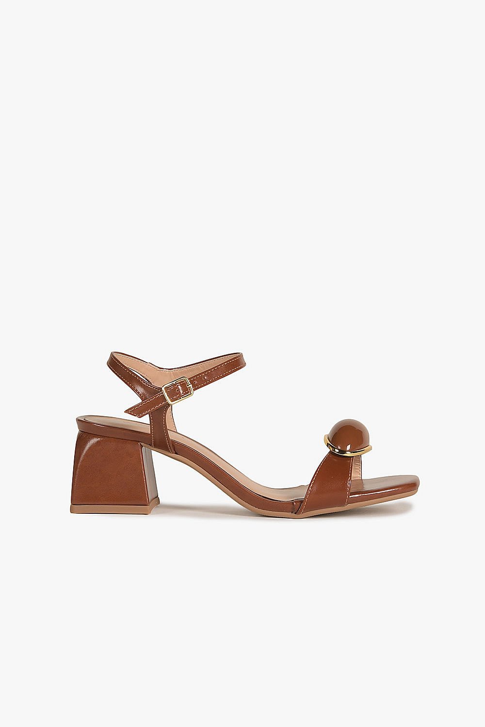 Sandália Feminina Salto Médio Mundial Caliope