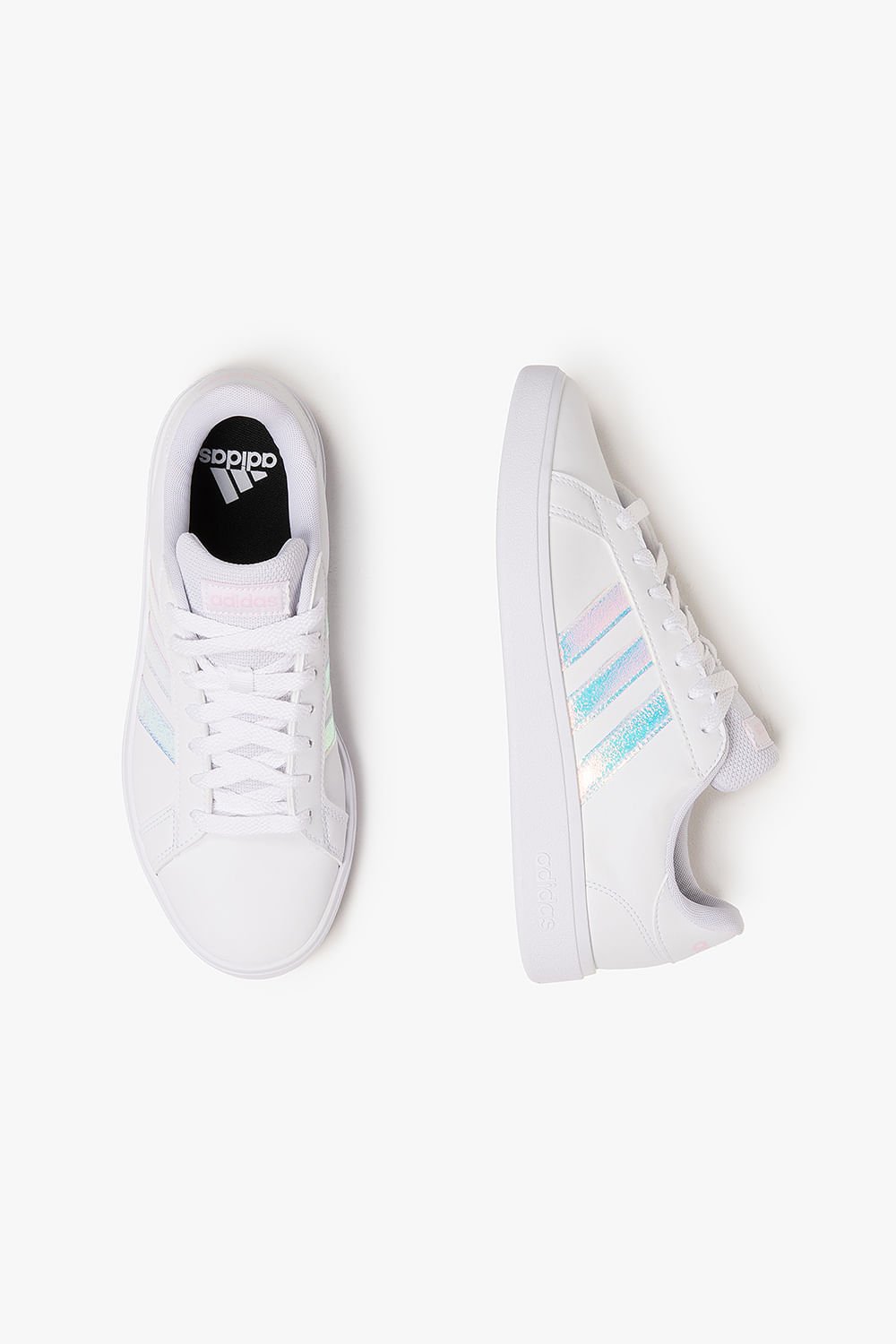 Tênis Adidas Grand Court Base 2.0 Feminino Branco 3