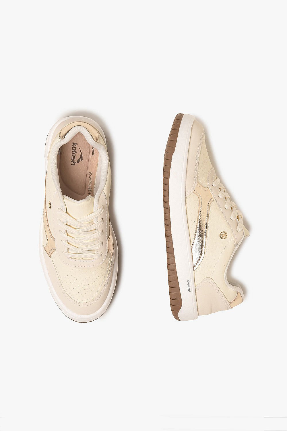 Conforto Feminino Kolosh Daisy Off White 4