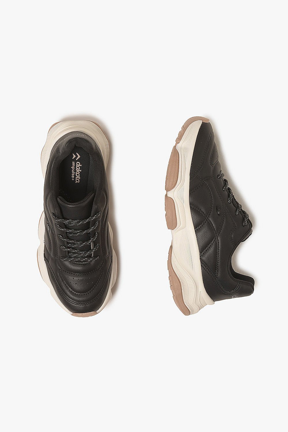 Tênis Feminino Plataforma Dakota Amelina Preto 3