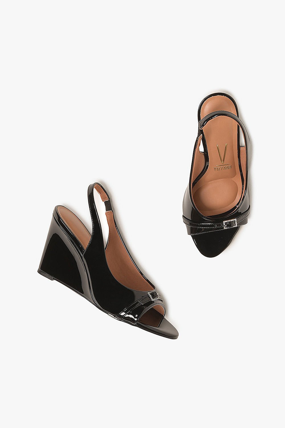 Sandália Feminina Anabela Vizzano Maristela Preto 3