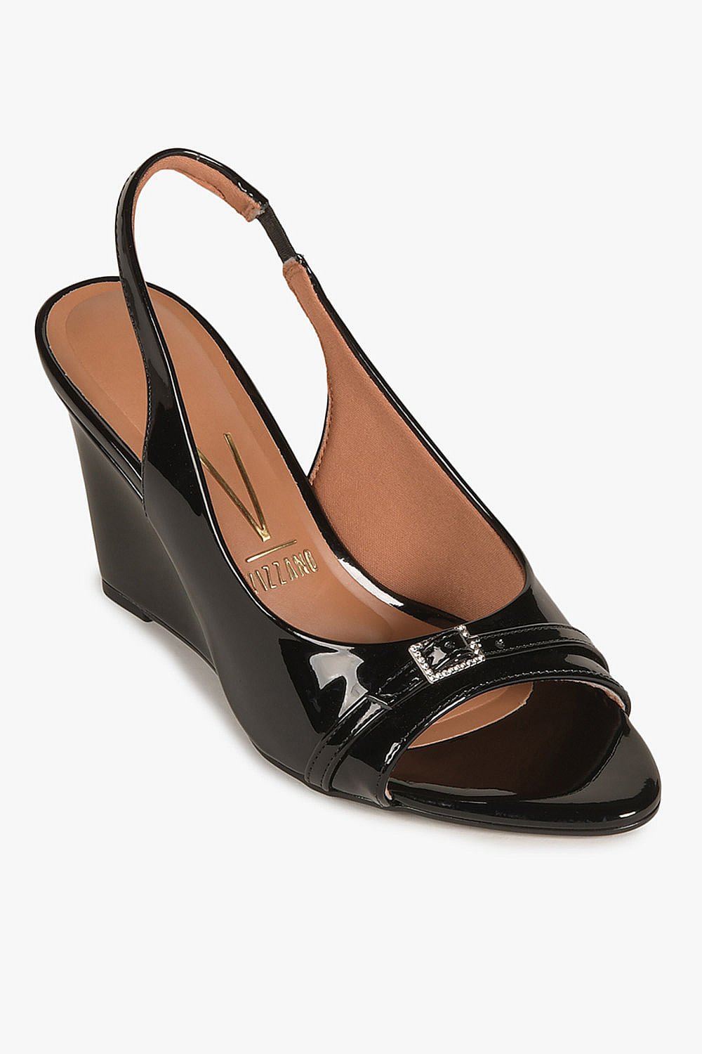 Sandália Feminina Anabela Vizzano Maristela Preto 4