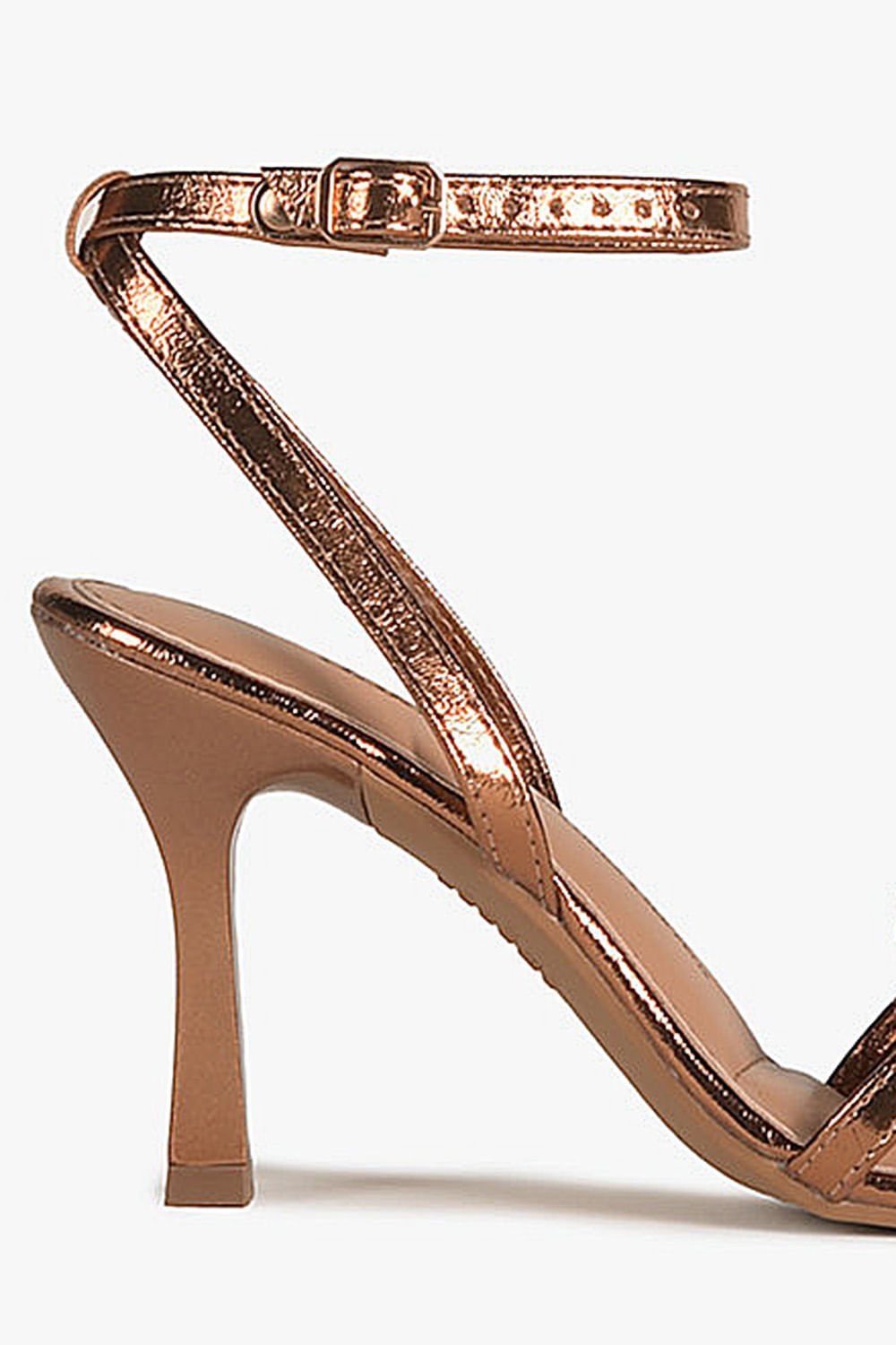 Sandália Feminina Salto Alto Dakota Dandara Bronze 4