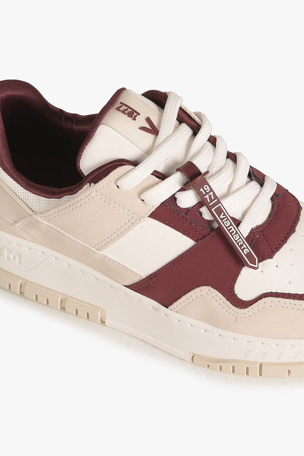 Tênis Feminino Plataforma Via Marte Zorae Bege 2