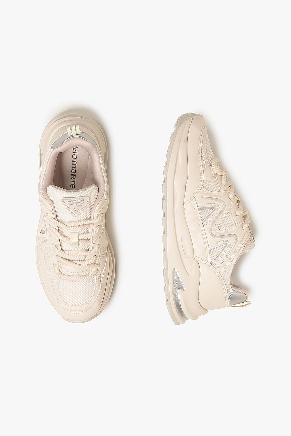 Tênis Feminino Via Marte Emery Off White 3