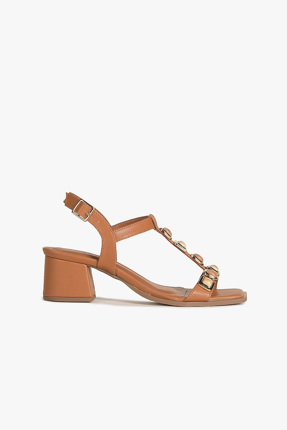 Sandália Feminina Salto Médio Mundial Oriane