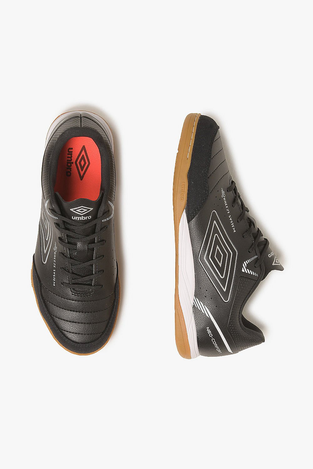 Chuteira Masculina Futsal Umbro Neo Comfort Preto 3