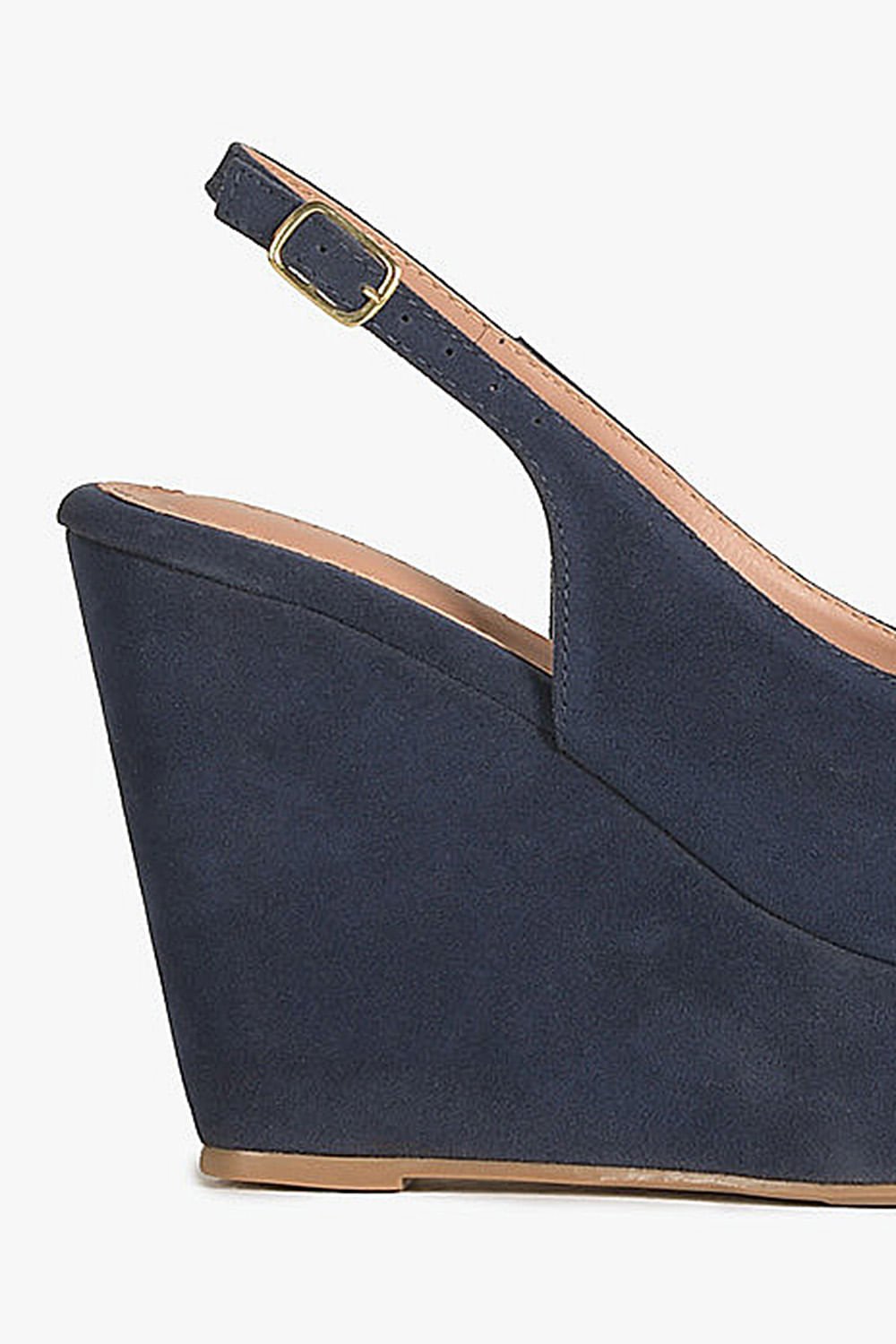 Sandália Feminina Anabela Mundial Belinda Azul 3