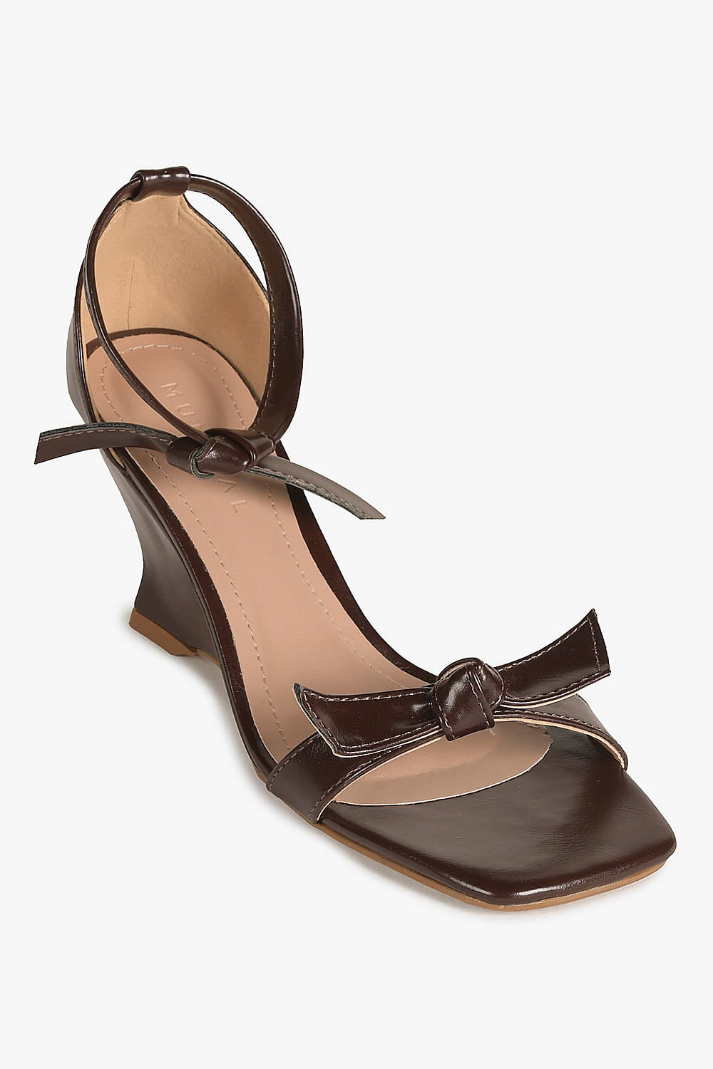 Sandália Feminina Anabela Mundial Kohana Café 5