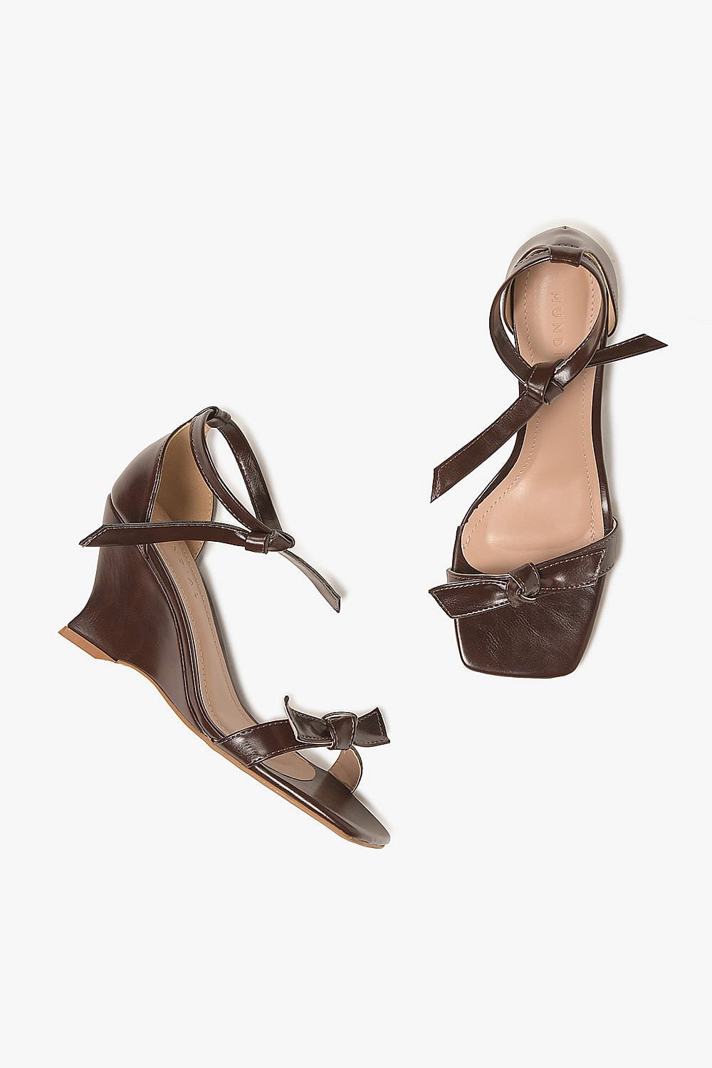 Sandália Feminina Anabela Mundial Kohana Café 4