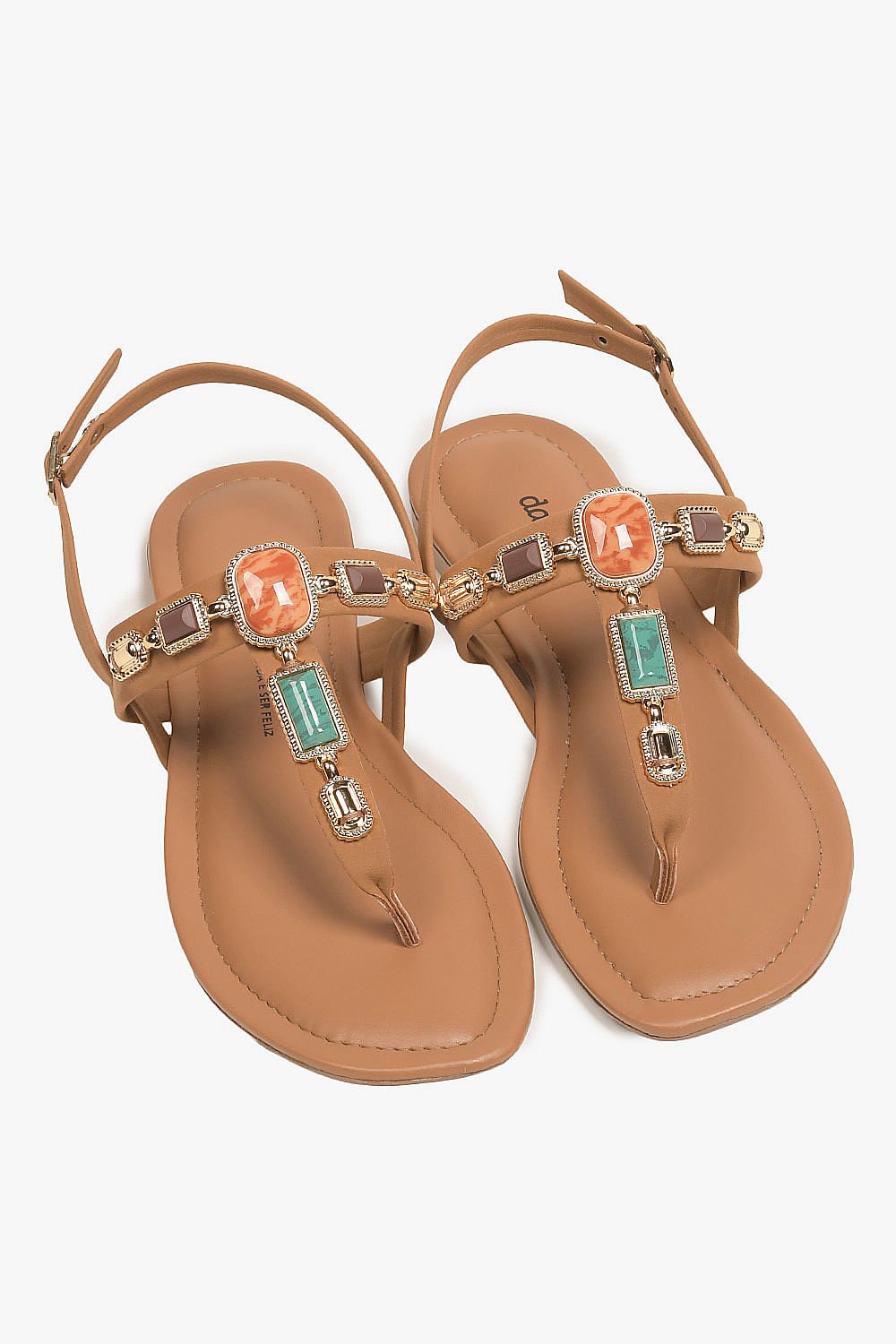 Rasteira Femimina Dakota Noelle Caramelo 4