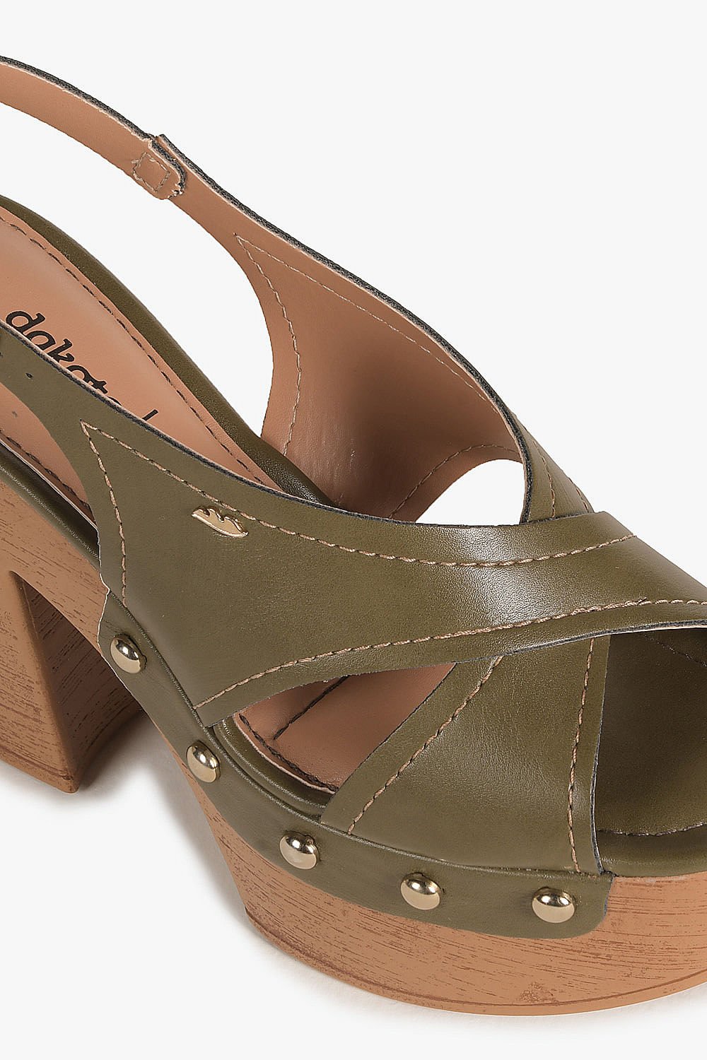 Sandália Feminina Meia Pata Dakota Zamira Verde 2