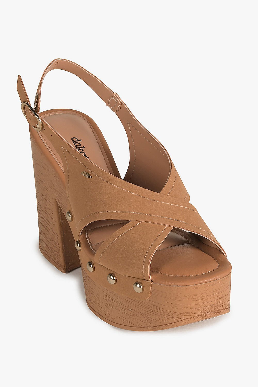 Sandália Feminina Meia Pata Dakota Zamira Caramelo 4