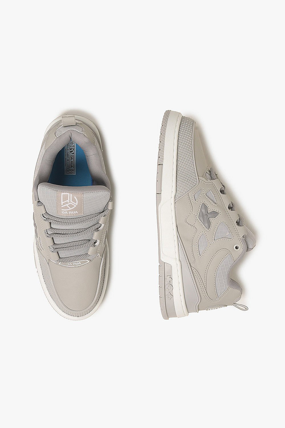 Tênis Da Rua Casual Mykonos Cinza 3