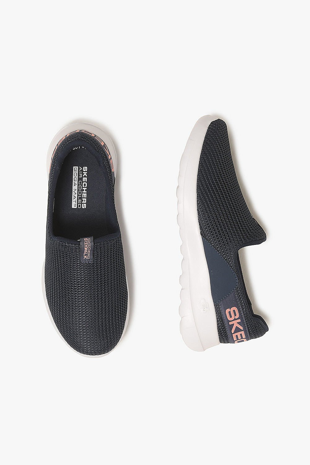 Tênis Skechers Slip On Go Walk Joy Feminino Azul 3