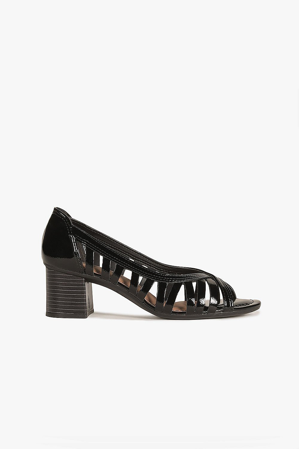 Sapato Feminino Peep Toe Dakota Clemence