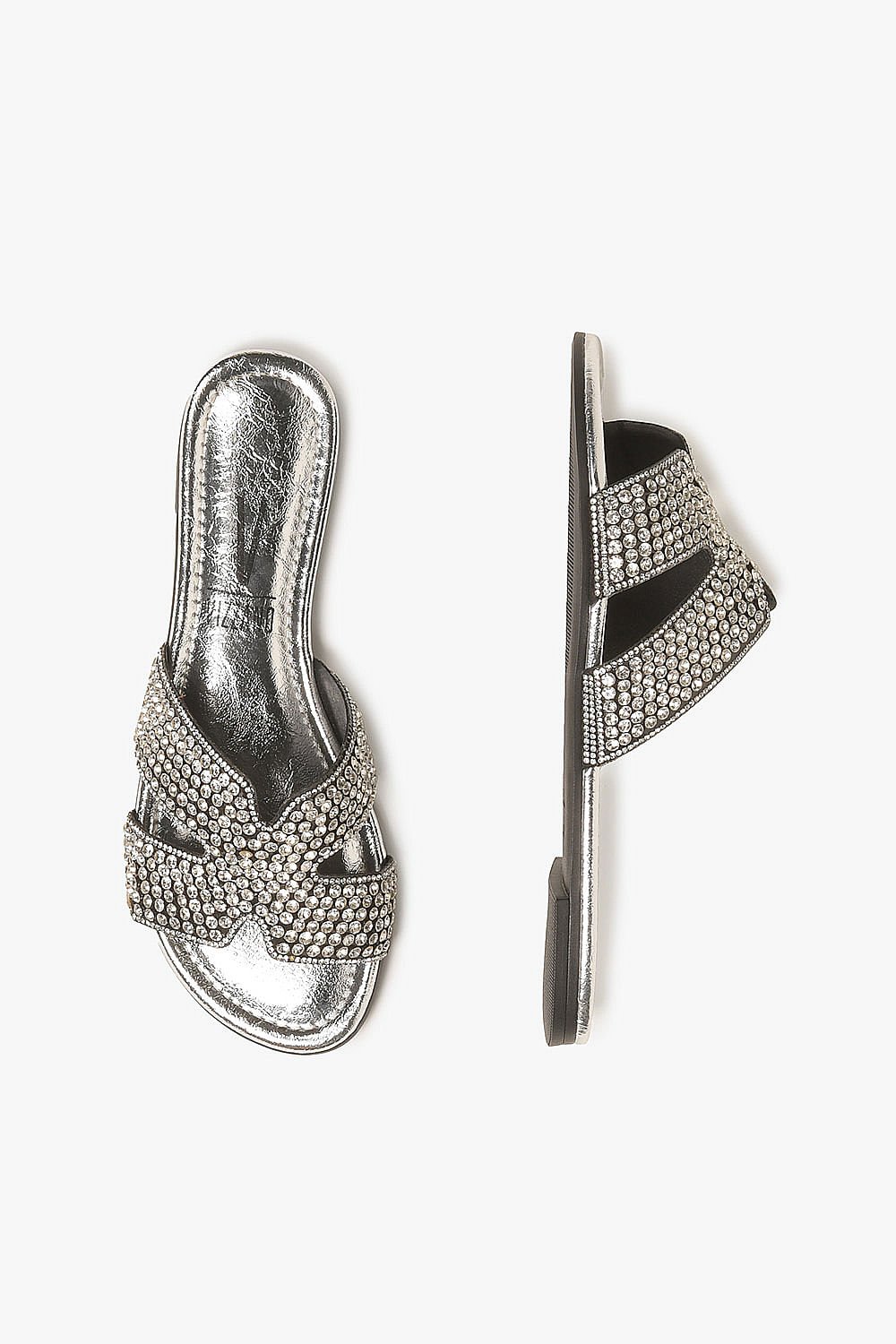 Rasteira Feminina Vizzano Bellatriz Prata 3