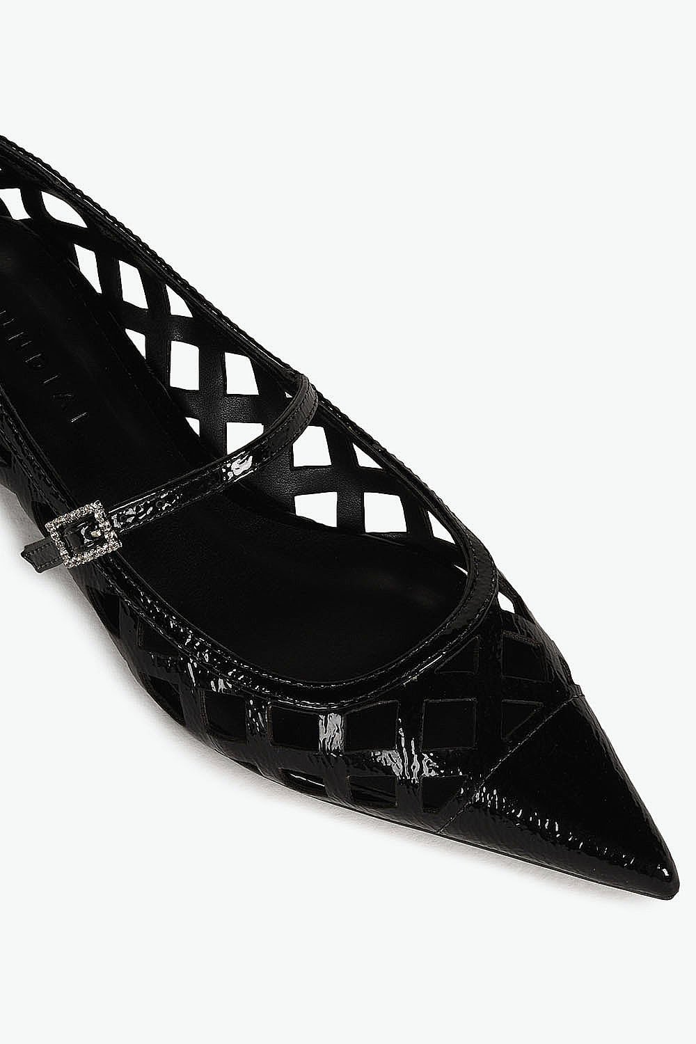 Sapato Feminino De Boneca Mundial Chiara Preto 2