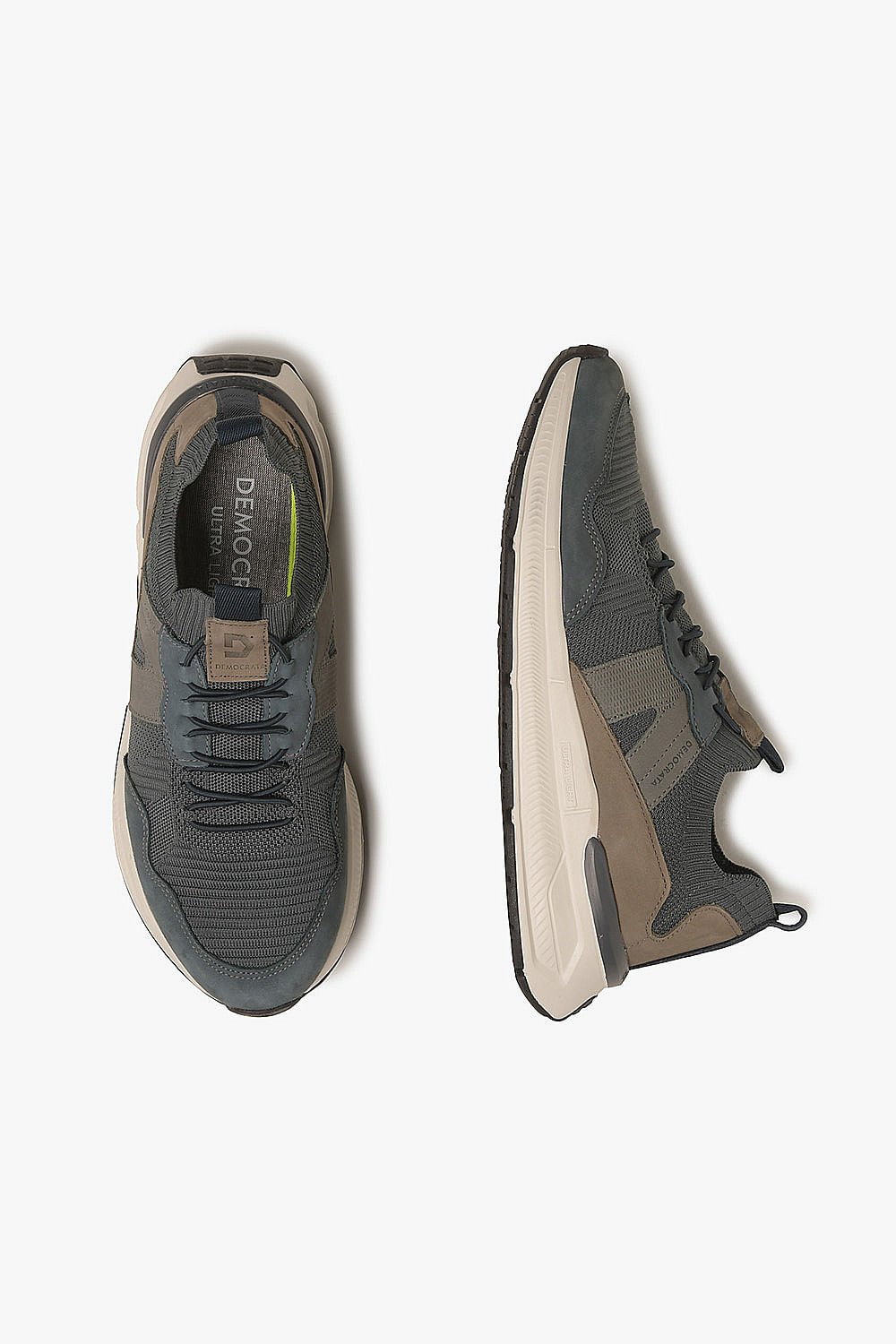 Tênis Masculino Democrata Brad Ultra Light Azul 3