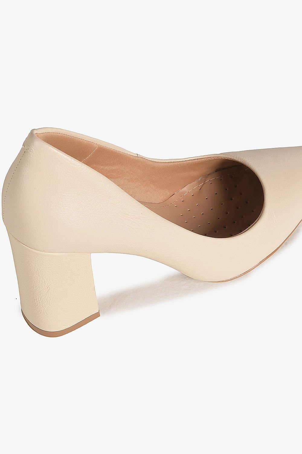 Sapato Feminino Salto Alto Mundial Aryel Off White 2