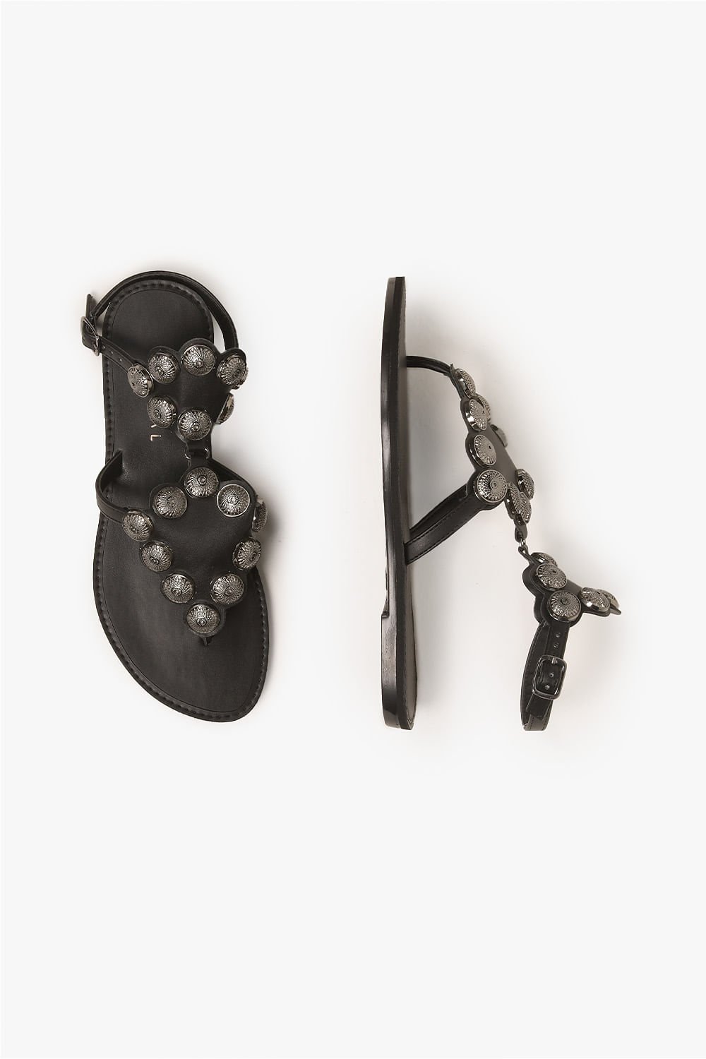 Rasteira Feminina Mundial Zelina Preto 3