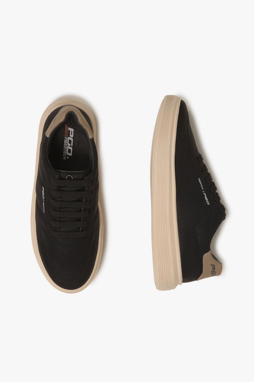 Sapatênis Masculino Pegada Jhonny Preto 3