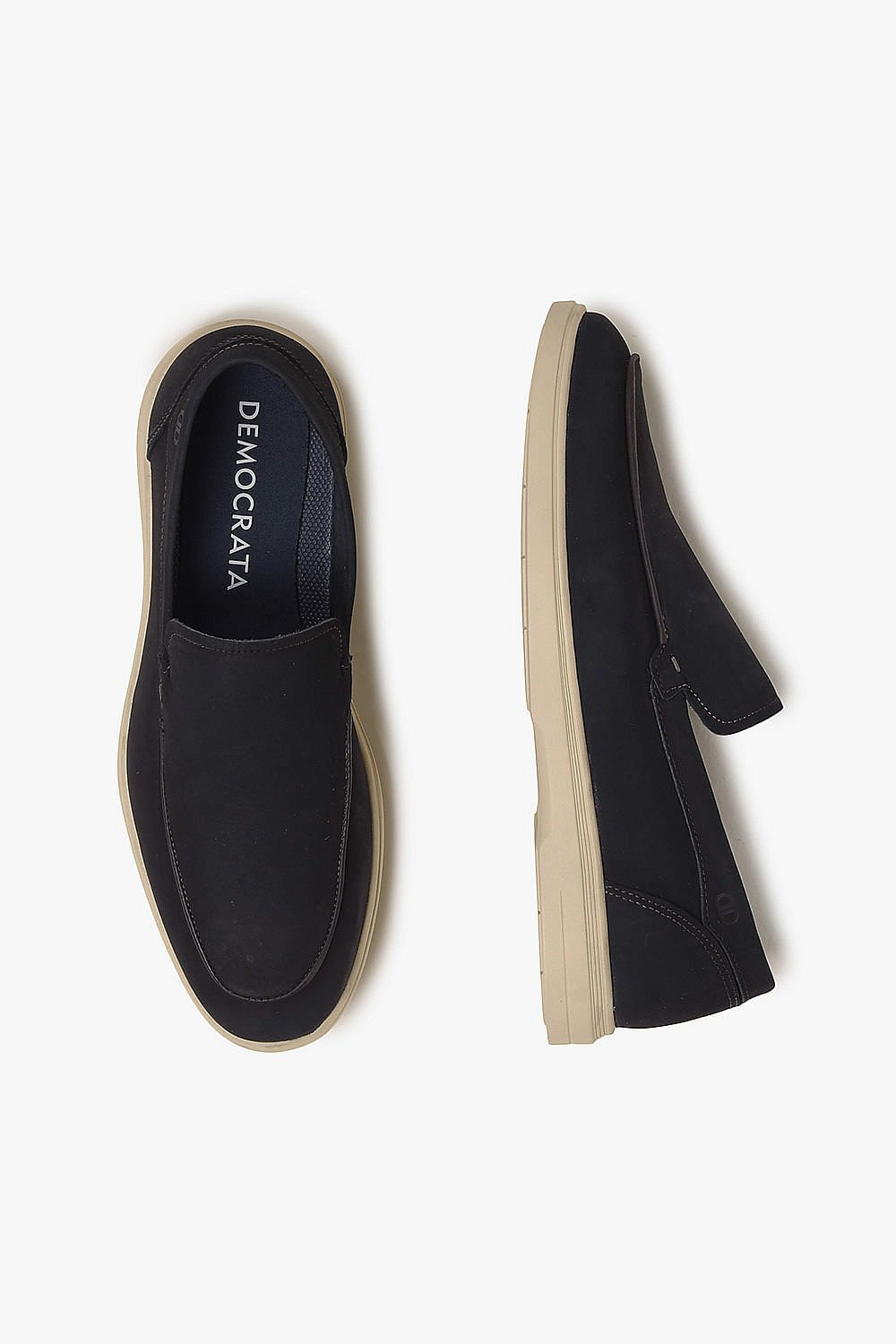 Mocassim Masculino Democrata Tulum Azul 3