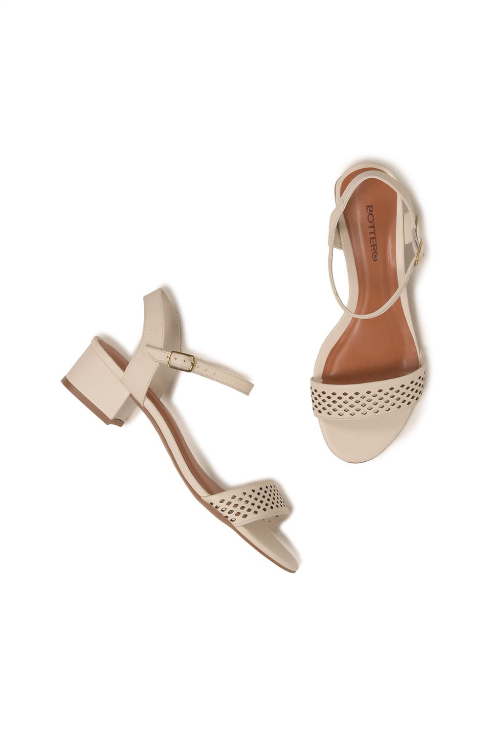 Sandália Feminina Bottero Taciane Off White 3